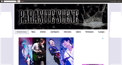 Desktop Screenshot of parasite-scene.com